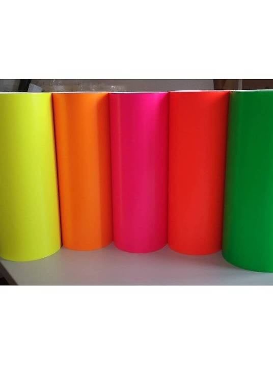 Altro in Decorazioni & Accessori: Plotterfolien 5 Neon-Farben, Set 30x100cm, – Nuovo e nell'imballaggio originale da St. Margrethen SG venduto da Plotterfolien-Shop