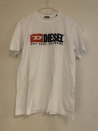 DIESEL Oversized T-Shirt in weiss, Gr. S