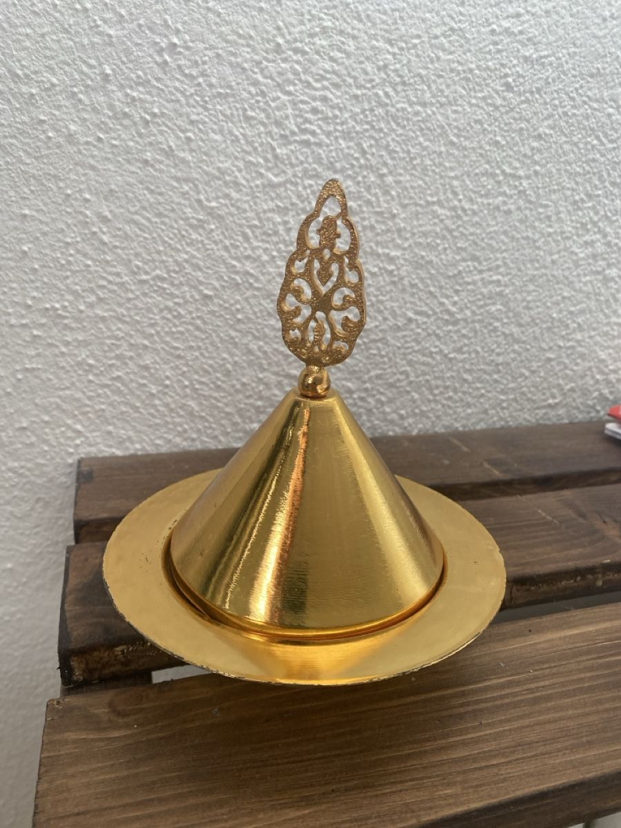 Zuccheriere: Goldene Dose mit Deckel, Vintage – Usato da Rubigen venduto da Mukuru
