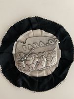 Fasnacht Basel ZUGSPLAKETTE Silber 2002