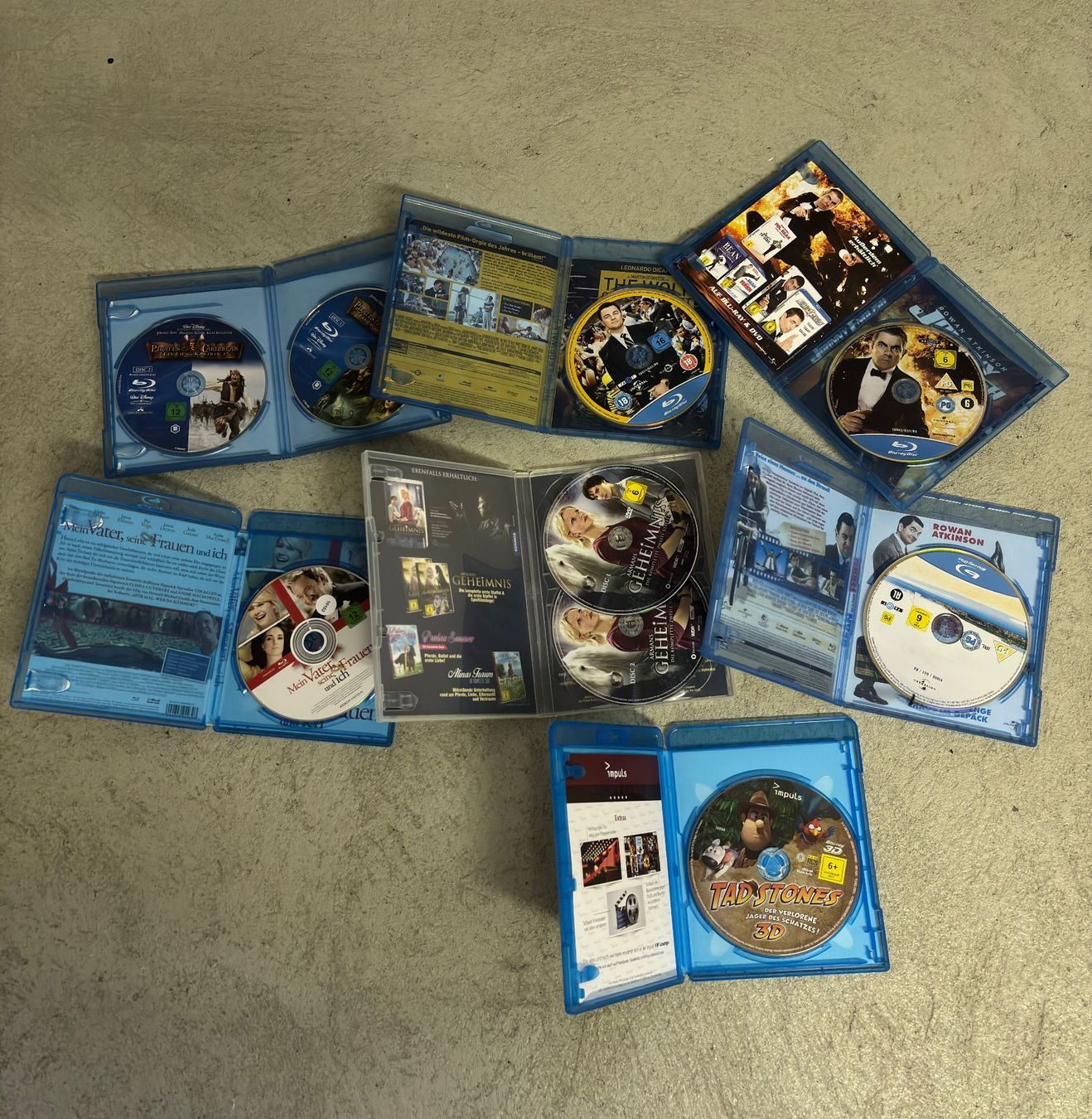 Tutti i DVDs: Blu-ray Paket 6 Filme + 1 Serie – Usato da Sonterswil venduto da VD-Service 2