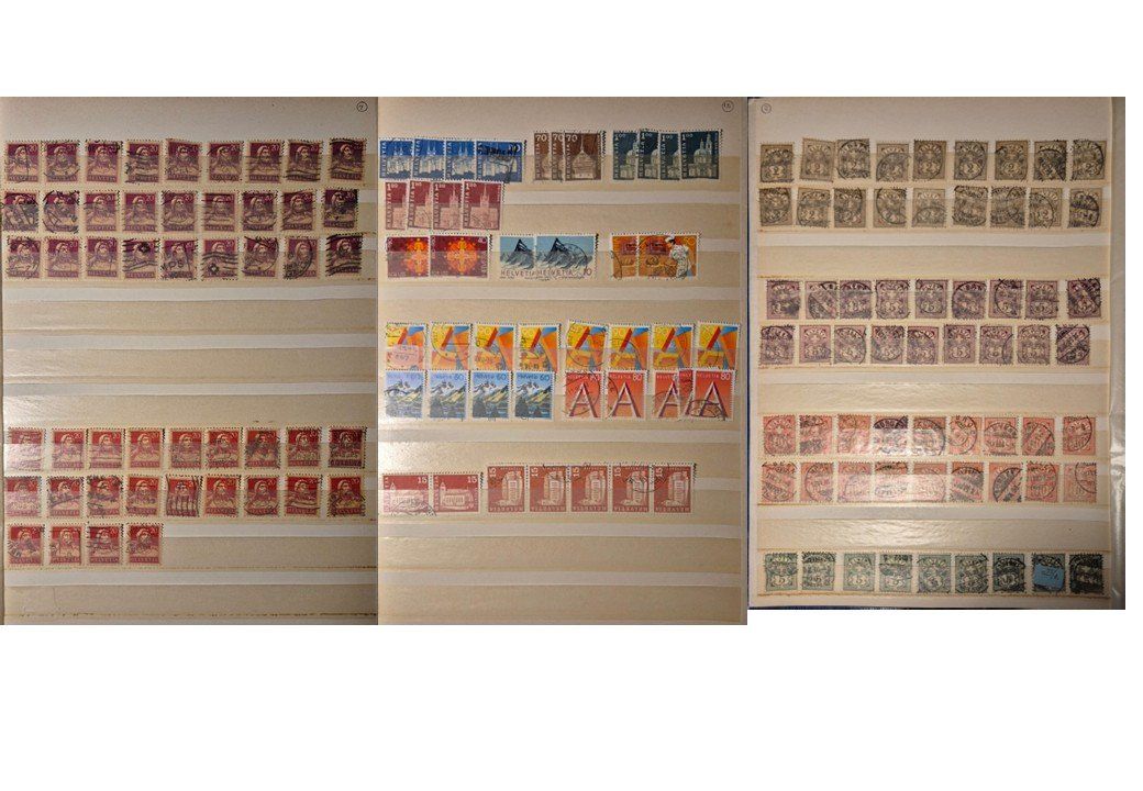Tutti i francobolli: Album de timbres – Usato da Monthey venduto da McAuthor 6
