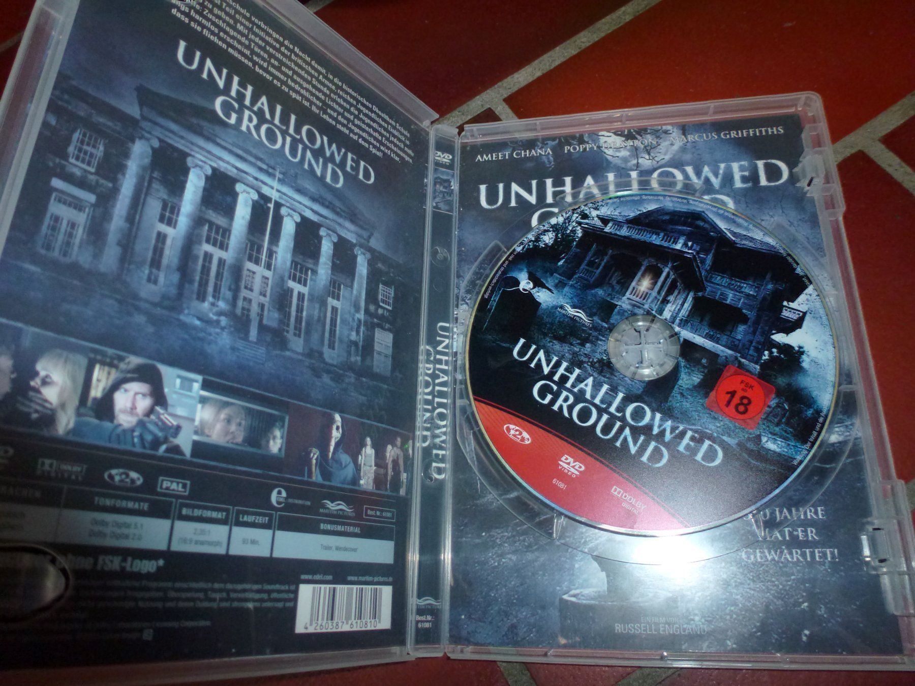 Tutti i DVDs: Unhallowed Ground DVD – Usato da Olten venduto da Disc-Verkauf 1