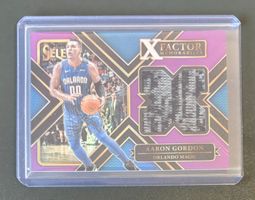 NBA Aaron Gordon 2017-18 Select Game-used Jersey Purple /99