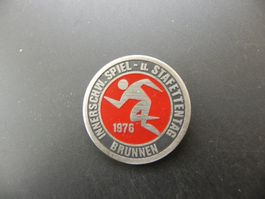 Abzeichen Spiel- und Stafettentag Brunnen 1976