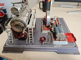 Wilesco D20, getestet, schön erhalten Dampfmaschine