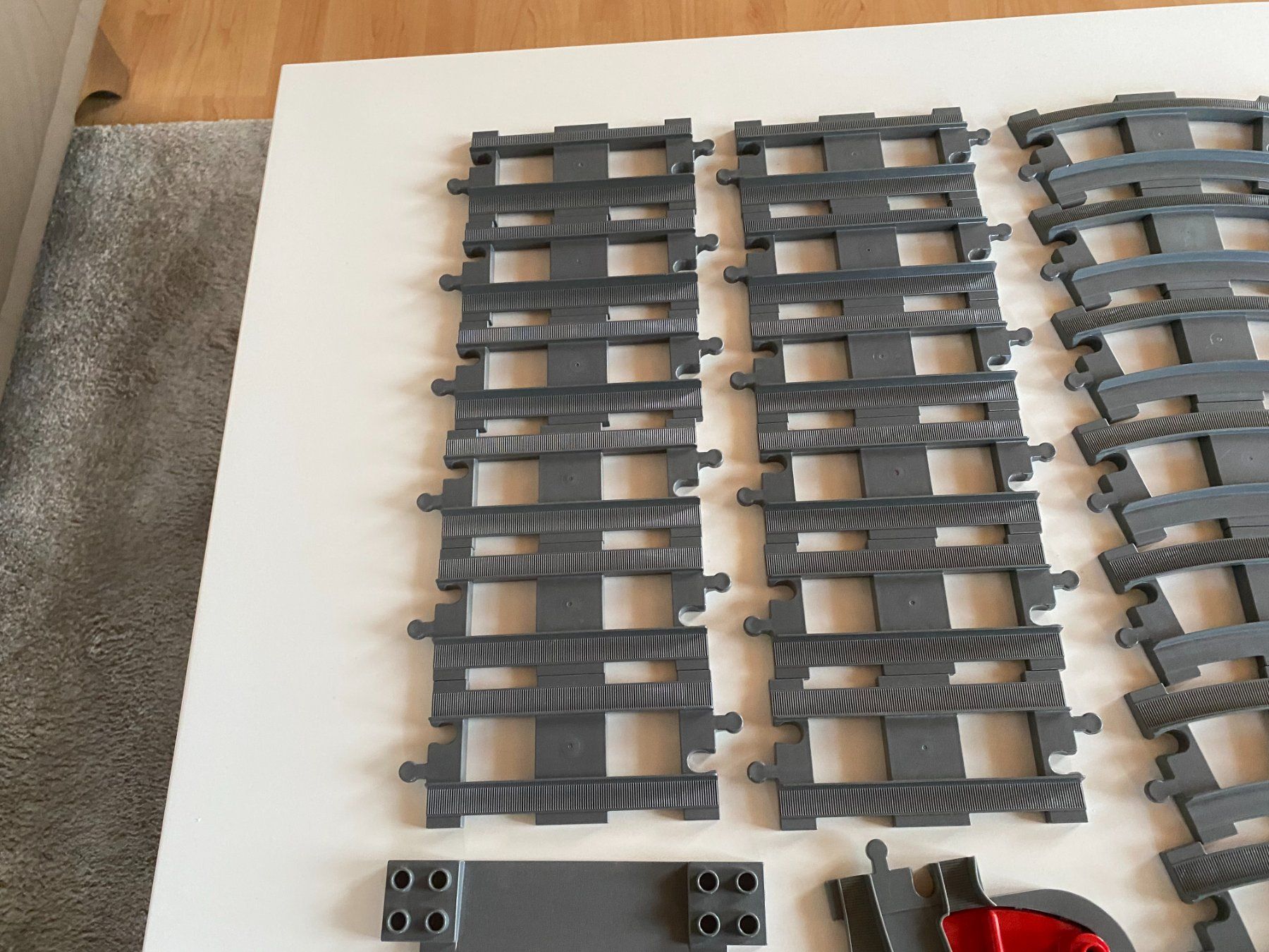 Lego Giocattoli: LEGO - DUPLO - EISENBAHN - SCHIENEN - WEICHEN - BAHNÜBERGANG – Usato da Gelterkinden venduto da ajdt4 2
