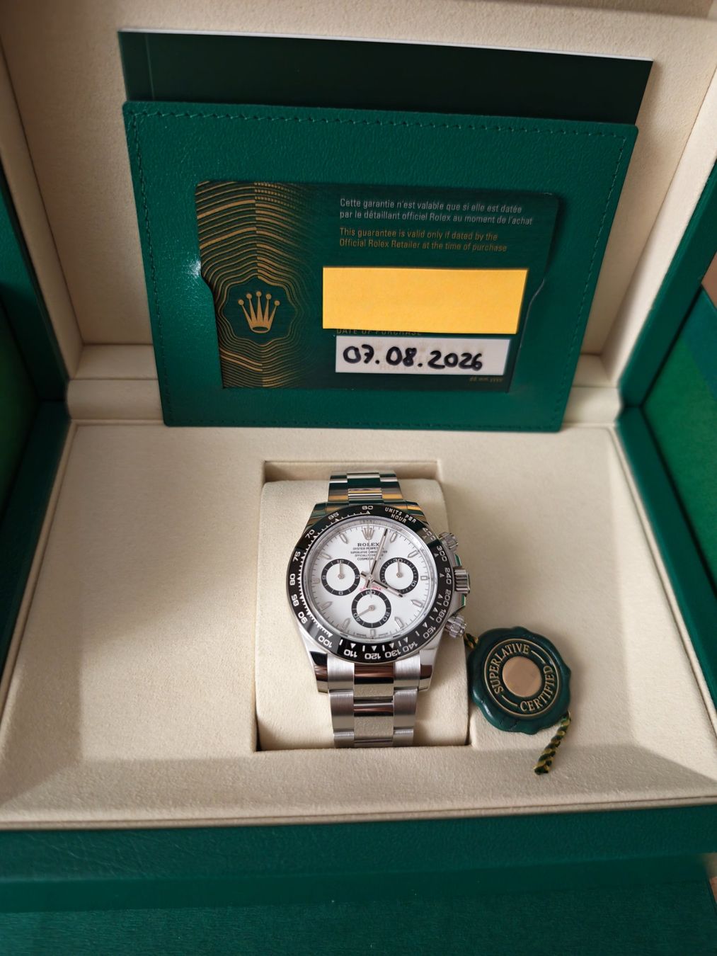 Rolex Montres: Rolex Cosmograph Daytona "Panda" – Neuf avec emballage d'origine à Romanshorn par Dino_sg 2