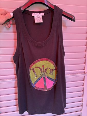 Christian Dior by John Galliano SS 2005 Peace & Love T-Shirt