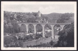 Fribourg Ponts de Zaehringen et Gotteron