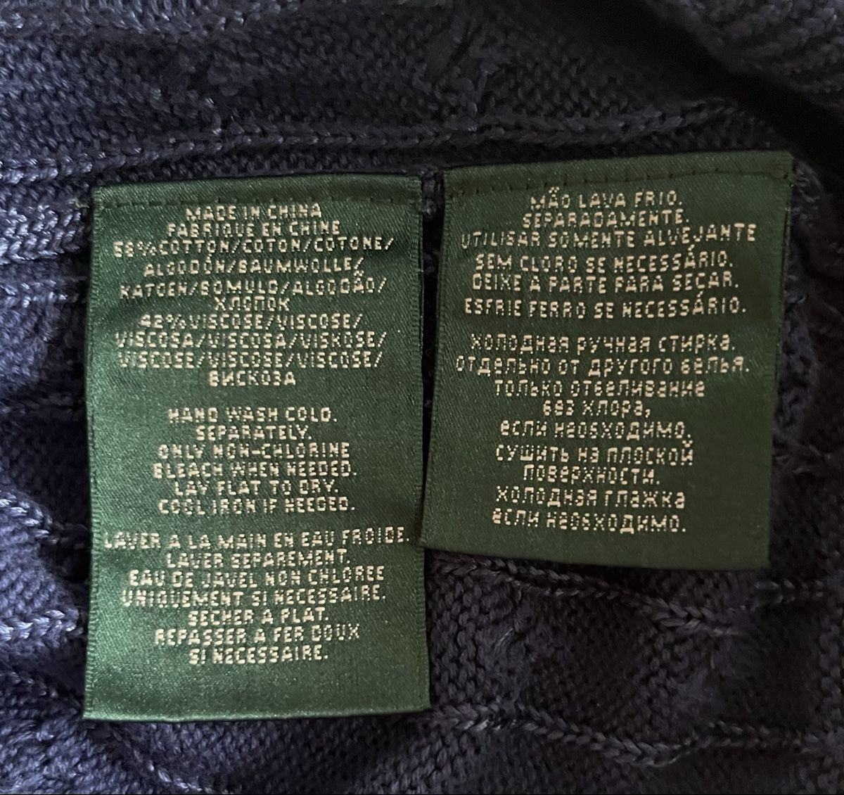 Ralph Lauren Maglioni & Felpe:  Ralph Lauren Pullover blau Grösse M – Usato da Zürich venduto da daki81 3