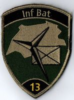 Badge Inf Bat 13 mit Klett