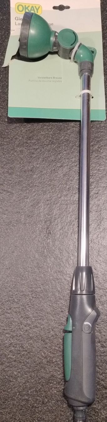 Rubinetteria: Giessstab mit Brause (neu, unbenutzt) – Nuovo e nell'imballaggio originale da Rüti ZH venduto da Lux05