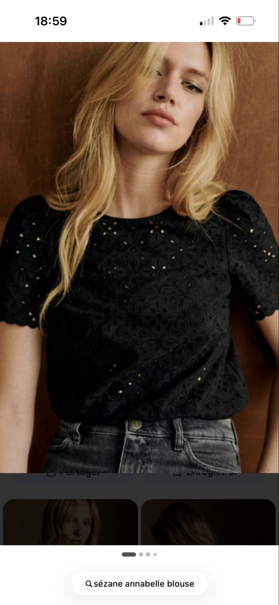 Sezane Chemisiers: Sézane Blouse Anabelle 34  – D'occasion à Constantine par boukledor 1