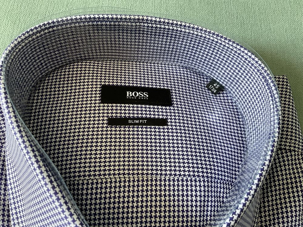 Hugo Boss Hemd Neu mit Label Slim Fit Größe 45 (Nuovo e nell ...