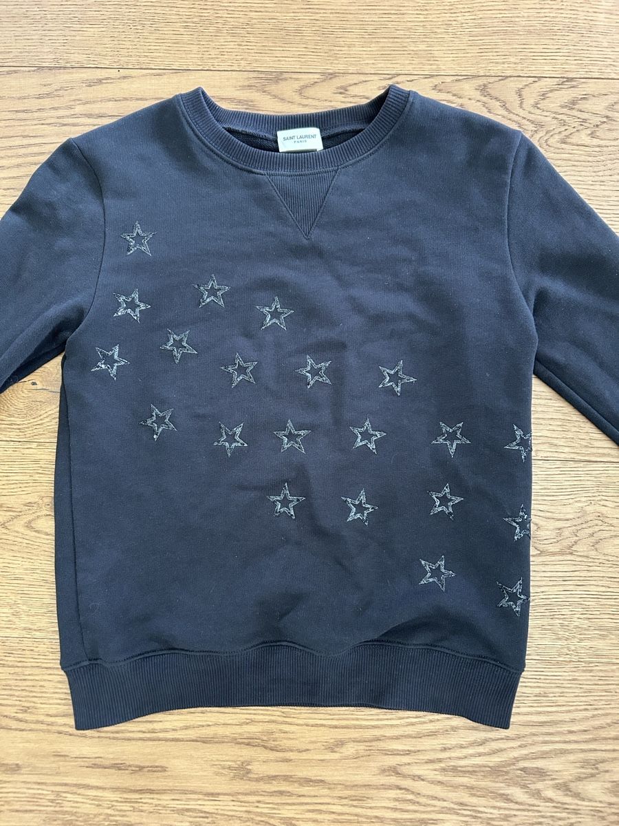 Saint Laurent Maglioni & Felpe: Sweat-shirt Saint Laurent noir – Usato da Lully VD venduto da Garance040