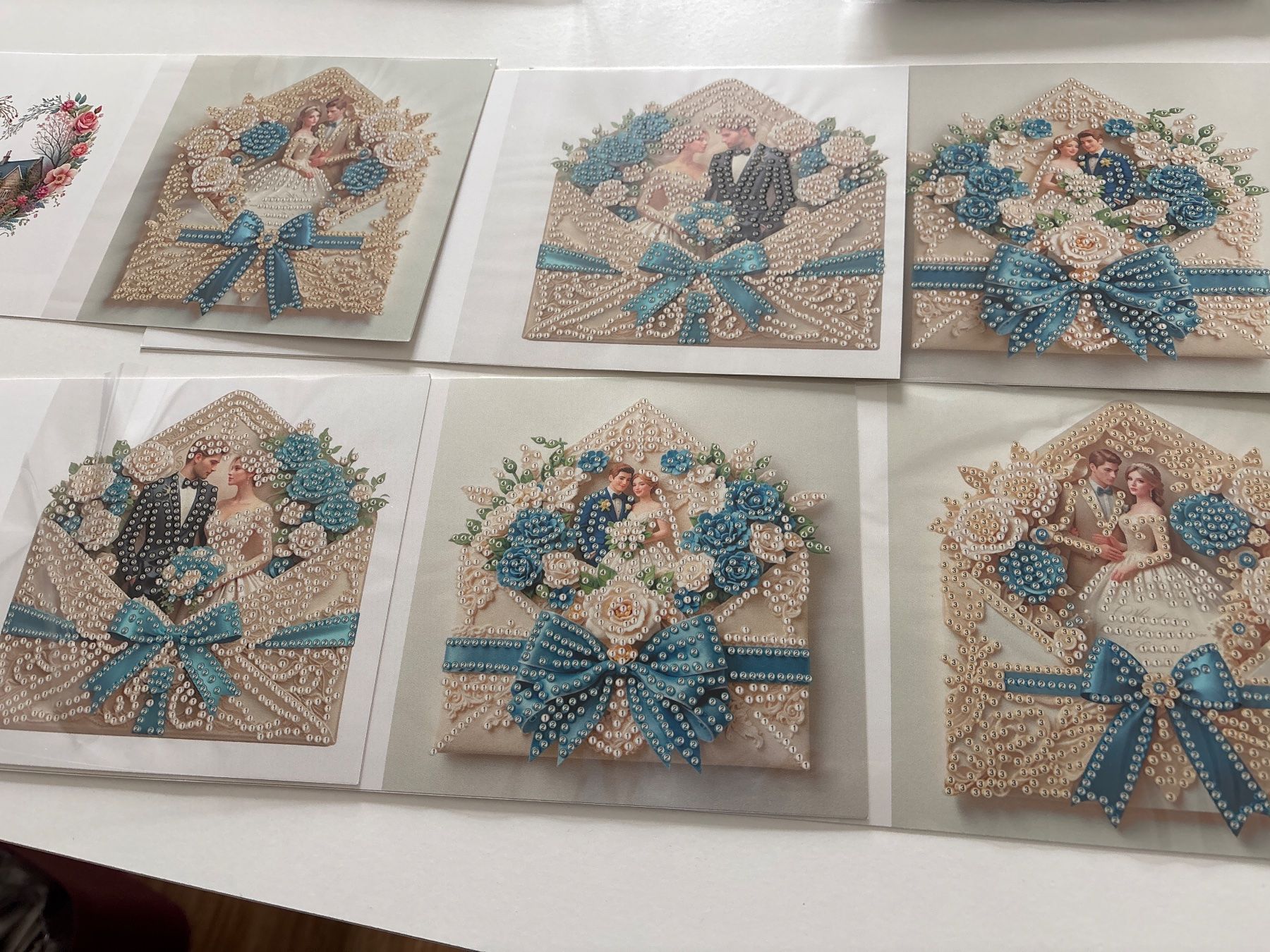 Kit bricolage: Diamant Paiting Karten – Nuovo e nell'imballaggio originale da Amriswil venduto da SCHLOSSGEISTLI