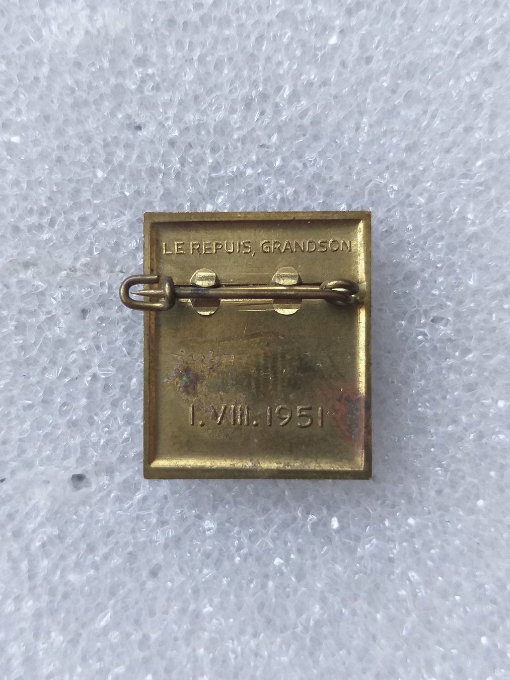 Placchette & Badge: 1. August Abzeichen 1951 – Usato da Bauma venduto da SwissMilitaria 1