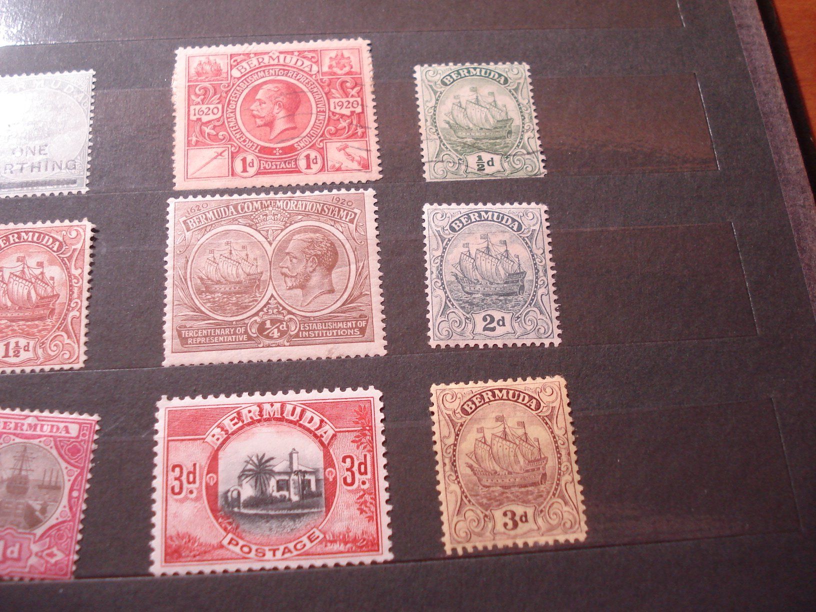 Tous les timbres: Lot alte Marken Bermuda* – D'occasion à Niederwil AG par morostahu 2