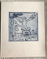 E.A. Orig. Radierung 1985 - Kupferdruck Rolf Meier -ART BRUT