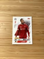 Virgil Van Dijk Topps Match Attax Trading Card