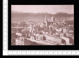 Lausanne et les Alpes