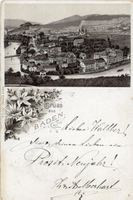Baden   AG       uralte LITHO      um 1895