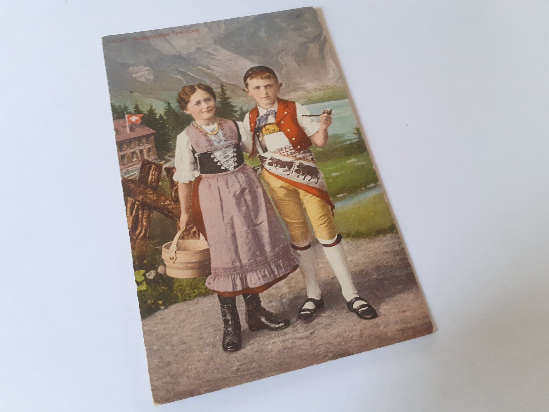 Cartes postales: APPENZELLER TRACHTEN - KINDER PAAR – D'occasion à Winterthur par Ornyx7