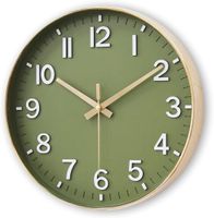 Wanduhr Zimmeruhr Quarzuhr lautlos mit arabischen Ziffern