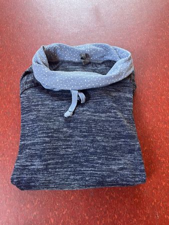Damen Pullover dunkelblau meliert Grösse L guter Zustand