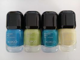 4 Kiko Nagellacke - Sommerfarben - Top Angebot!💥💥💥💥