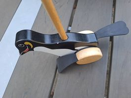 Holzspiel Pinguin zum Ziehen