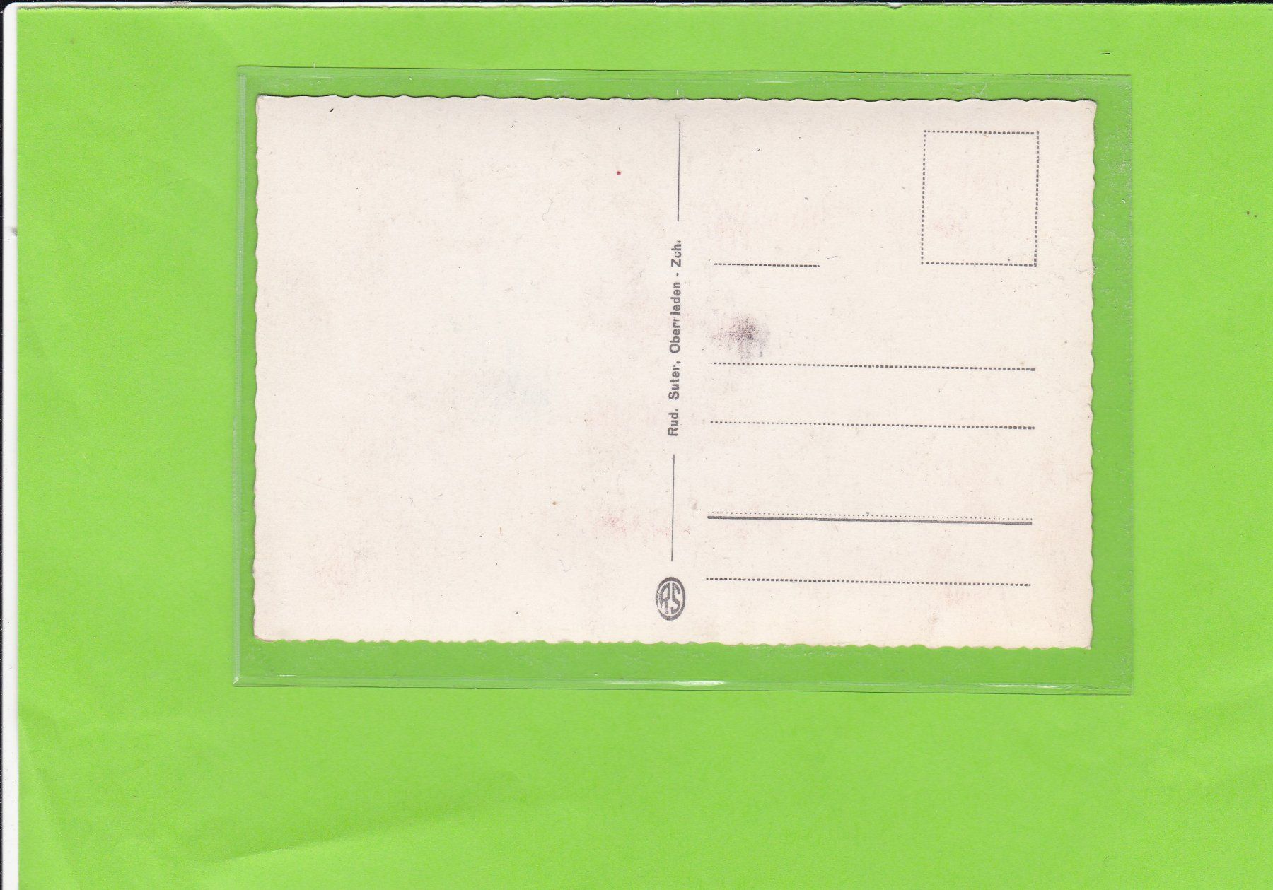 Cartoline postali: Einsiedeln, Gnadenkapelle – Usato da St. Peterzell venduto da neckertal 1