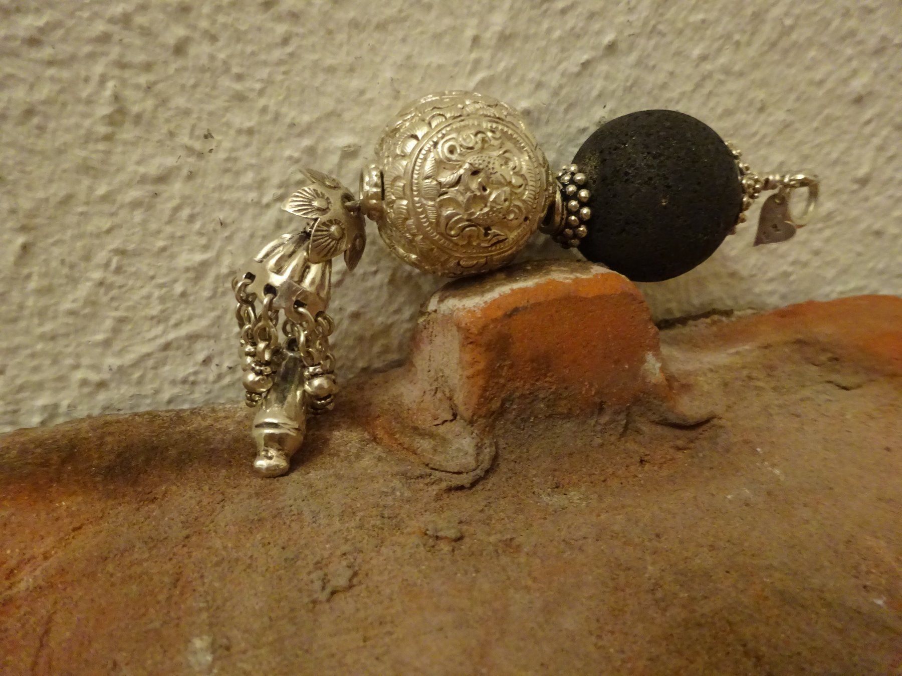 Anhänger: Anhänger Lava 925 S. / DORIS SCHNEIDER – Gebraucht aus Esslingen von FetteSchnecke 5