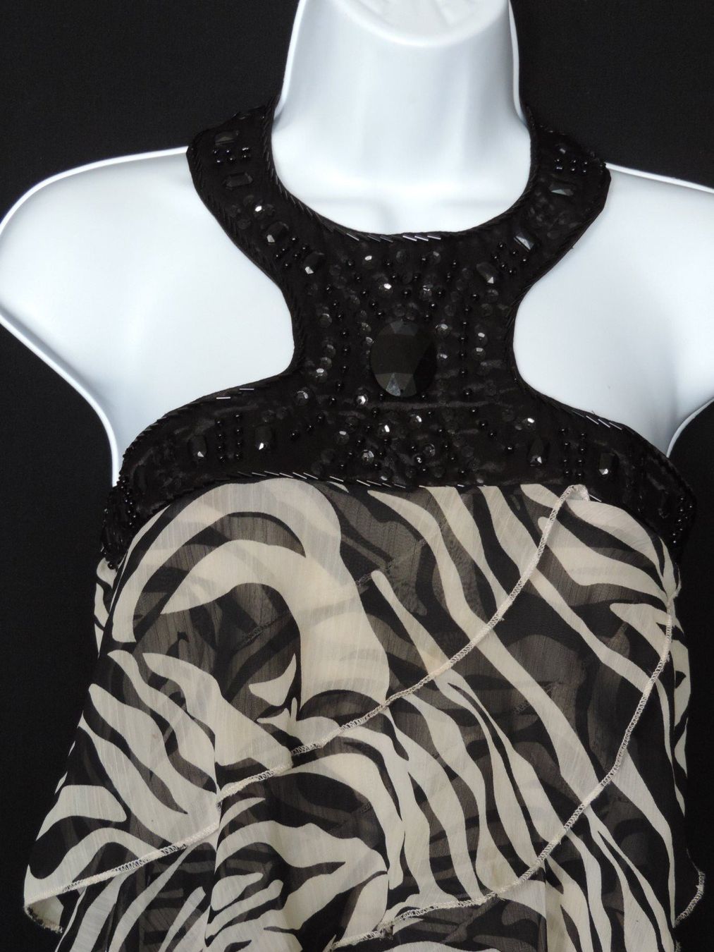 Kleider: robe tunique zèbre noir et blanc – Gebraucht aus Genève von Axelle333 5