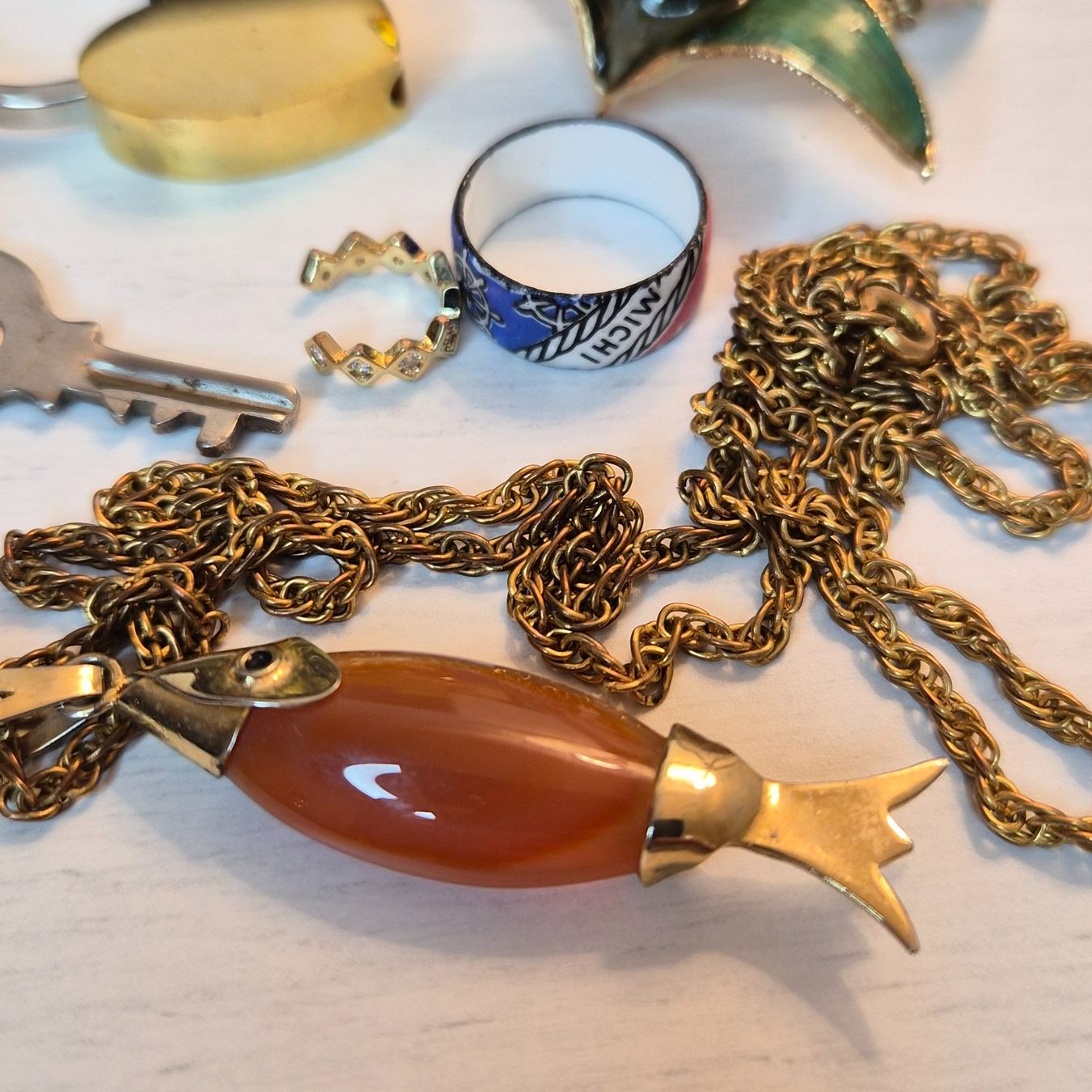 Altri gioielli: Lot Bastel und Modeschmuck - 33 – Usato da Zürich venduto da dia_65d6 3
