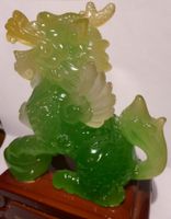 FABELTIER-KIRIN-QUILIN ;CHINA-14 CM LANG x 10 CM HOCH,SELTEN