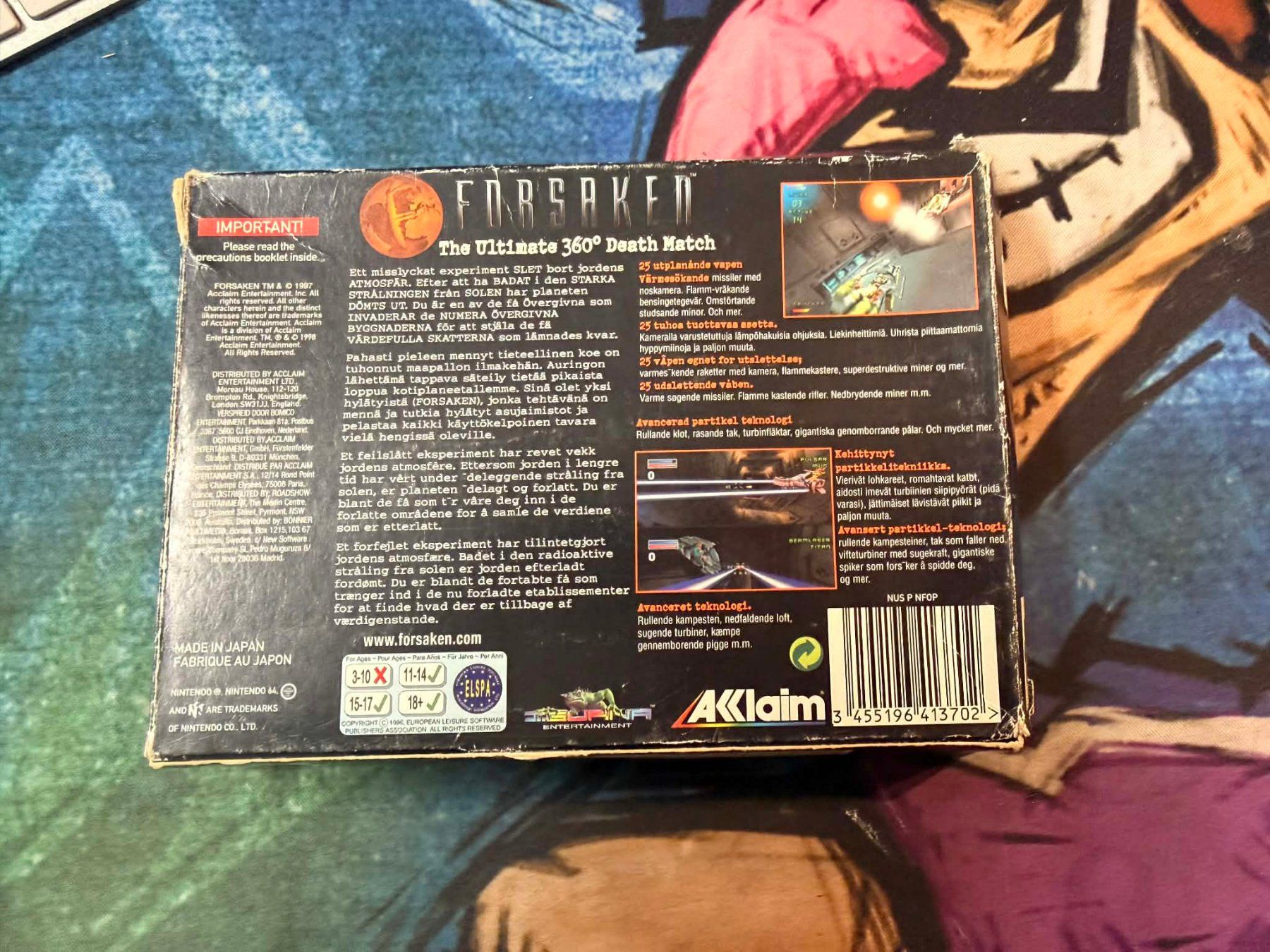 Nintendo Giochi: Forsaken Nintendo 64 – Usato da Giubiasco venduto da Ticinerd 1