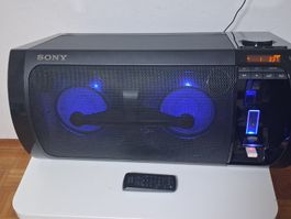 SONY party Lautsprecher Schwarz gebraucht