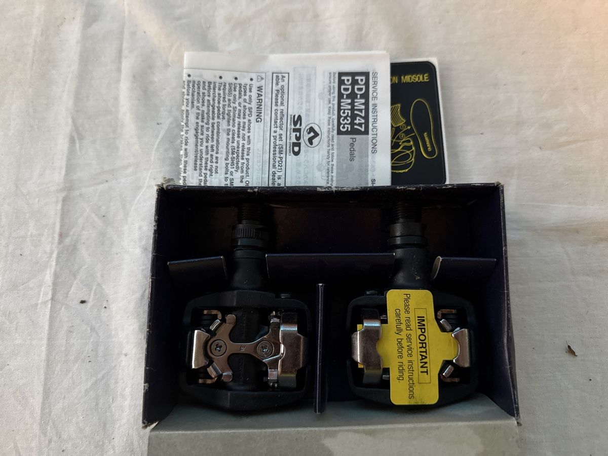 Shimano Pièces détachées: Shimano SPD Pedale – Neuf avec emballage d'origine à Erlinsbach par Panda1981 1