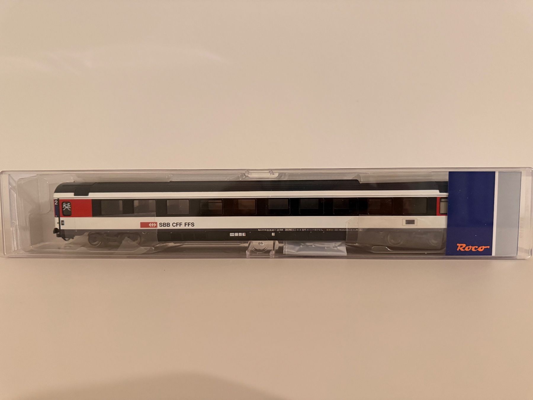 Roco Modellini di ferrovie: Roco 64143.B Bpm 61 EC 2. Klasse SBB CFF FFS - OVP – Usato da Carouge GE venduto da SirolCH 4