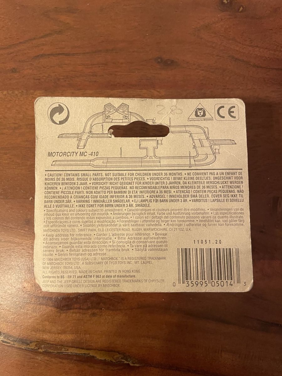 Matchbox Modellini d'auto: Matchbox Superfast #51 Jeep Cherokee – Nuovo (secondo la descrizione) da Hitzkirch venduto da cazin44 1
