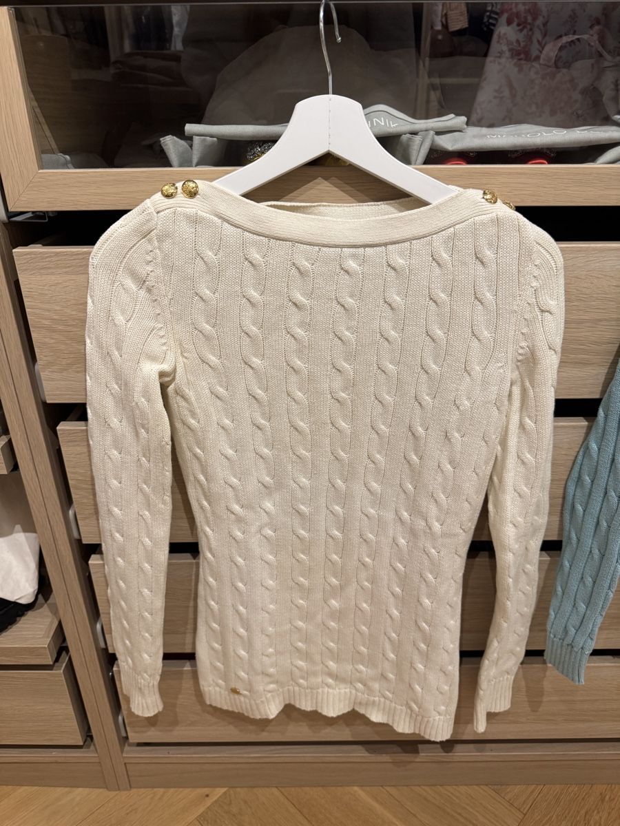 Ralph Lauren Maglioni & Felpe: Ralph Lauren Cream Cable Knit sweater – Nuovo (secondo la descrizione) da Schwyz venduto da ann_5w8m