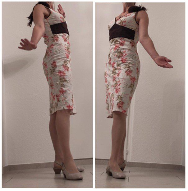 Vestiti: sommerkleid- stretch baumwolle gr 36-38 – Usato da Fribourg venduto da monca 1
