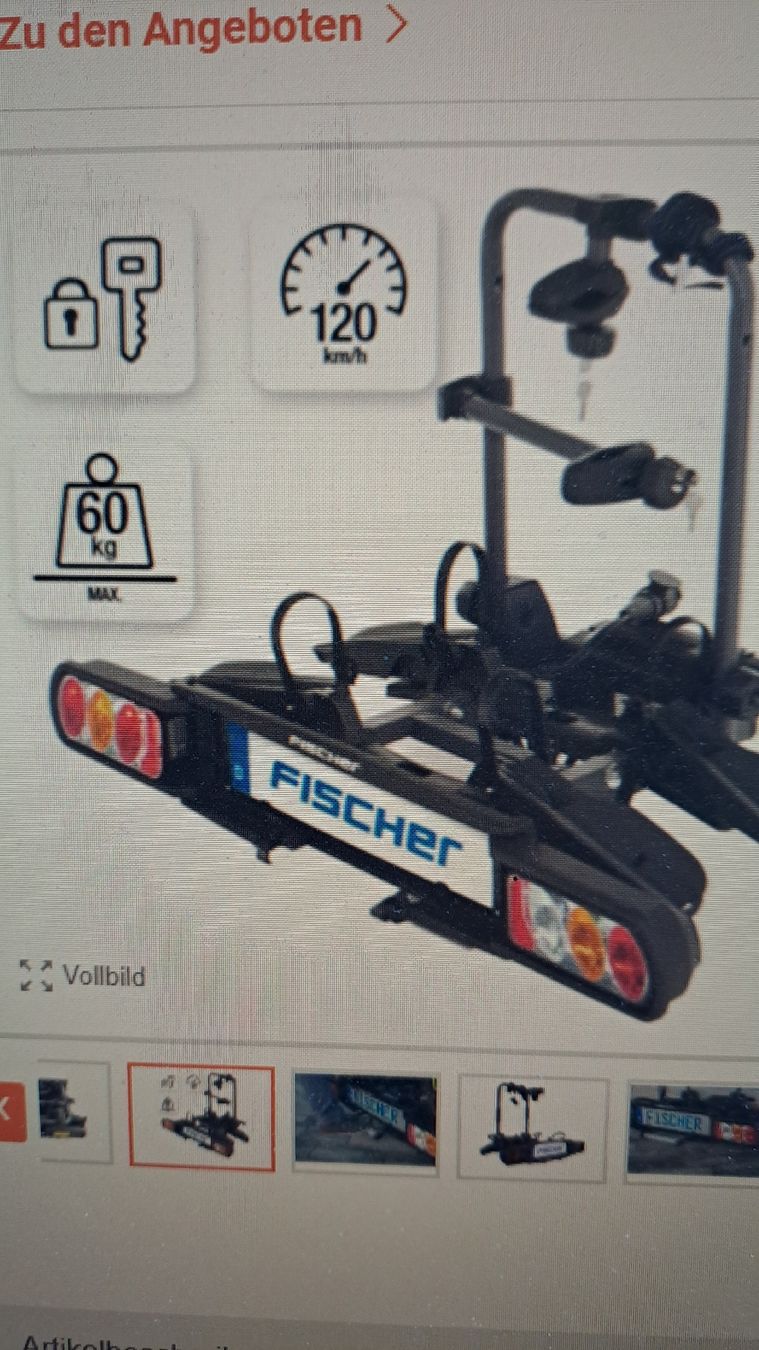Fischer Supporti per biciclette: Fahrradträger Fischer – Usato da Schötz venduto da Hapazi 1