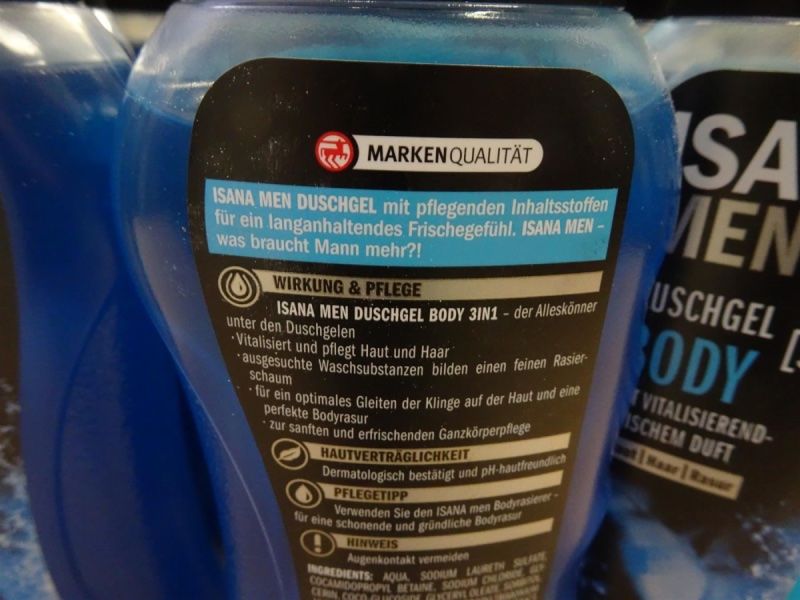Prodotti di pulizia: Duschgel 3in1 12 Stk. à 300ml – Nuovo e nell'imballaggio originale da Necker venduto da liq24 3