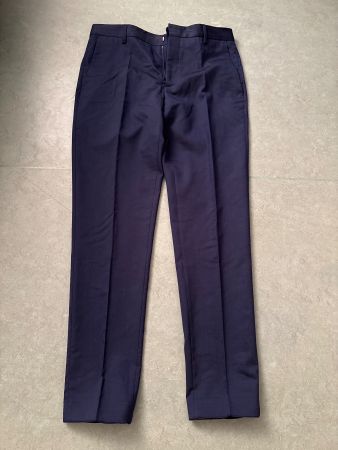 calvin klein suit pants, royal blau, slim fit 46