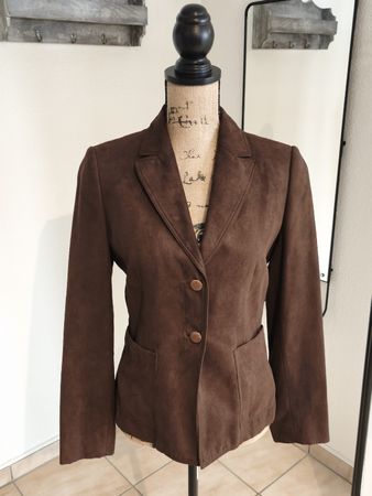 Mexx Wildleder Jacke, Braun, Herbst/Winter, Gr. 36/S Top!