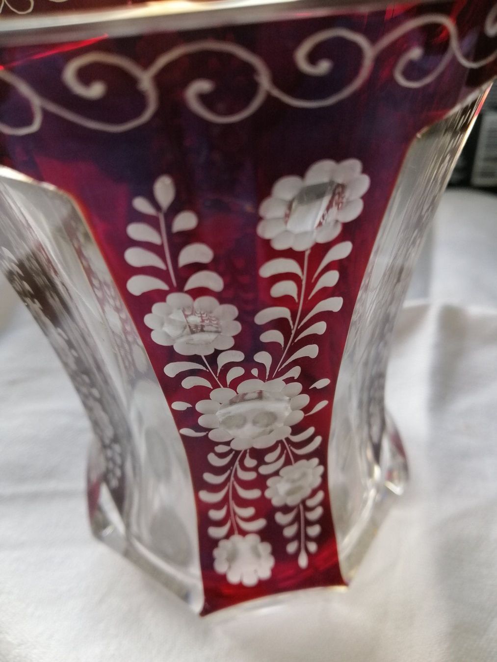 Gläser: Vintage Glas, Böhmen, schwer. – Gebraucht aus Rheinfelden von Cleopatra2000 1