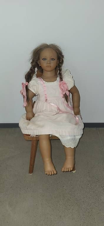 Bambole: Annette Himstedt Puppe Kinder 1990/91 – Usato da Thundorf venduto da cla_kz8x 1